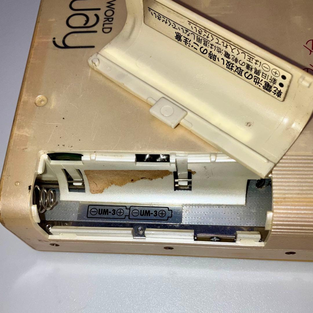 National RQ-WJ1 ステレオカセットプレーヤー　ジャンク