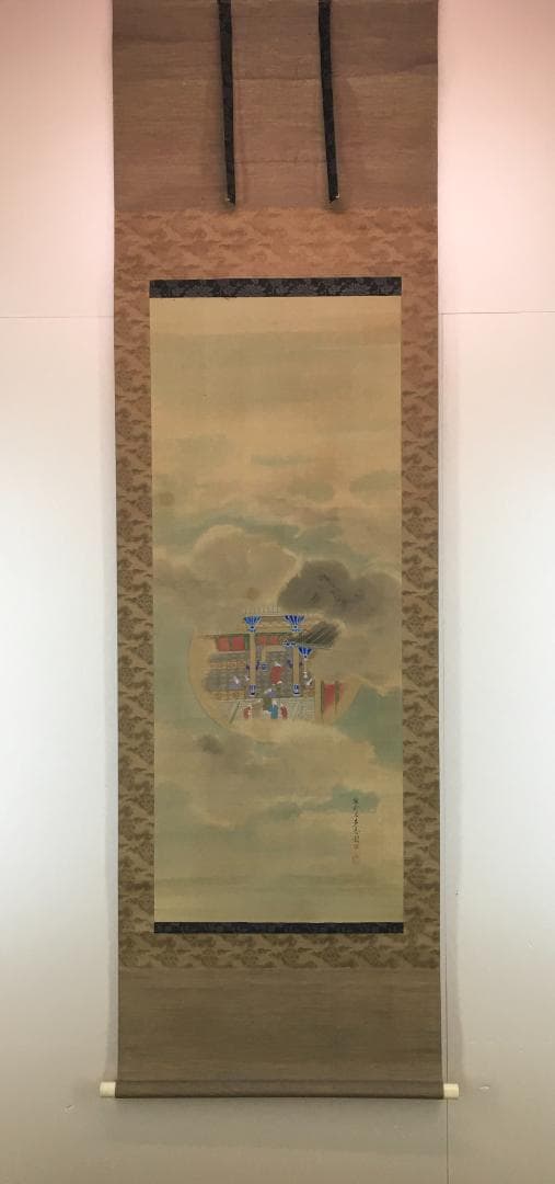 希少！[柴田是真・ウサギの神殿]／肉筆浮世絵師