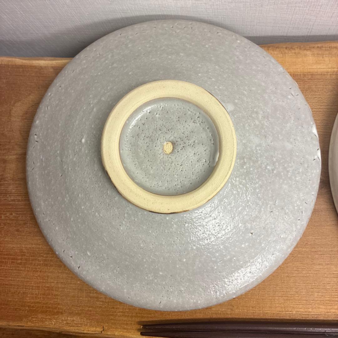 tenten　新品　陶器　陶芸作家　浅鉢2個　257