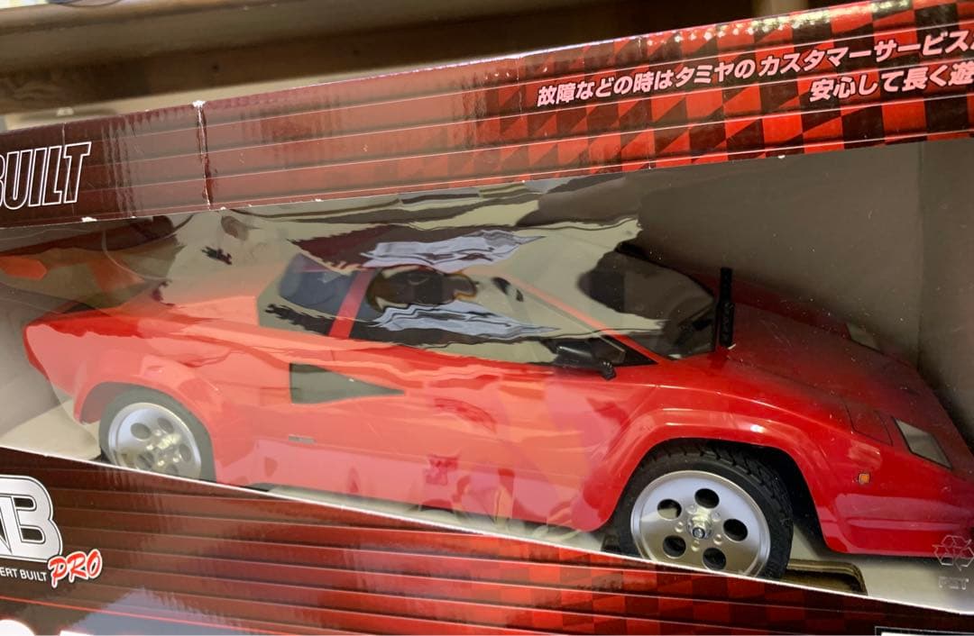 タミヤ 1/10 RC ランボルギーニ・カウンタック