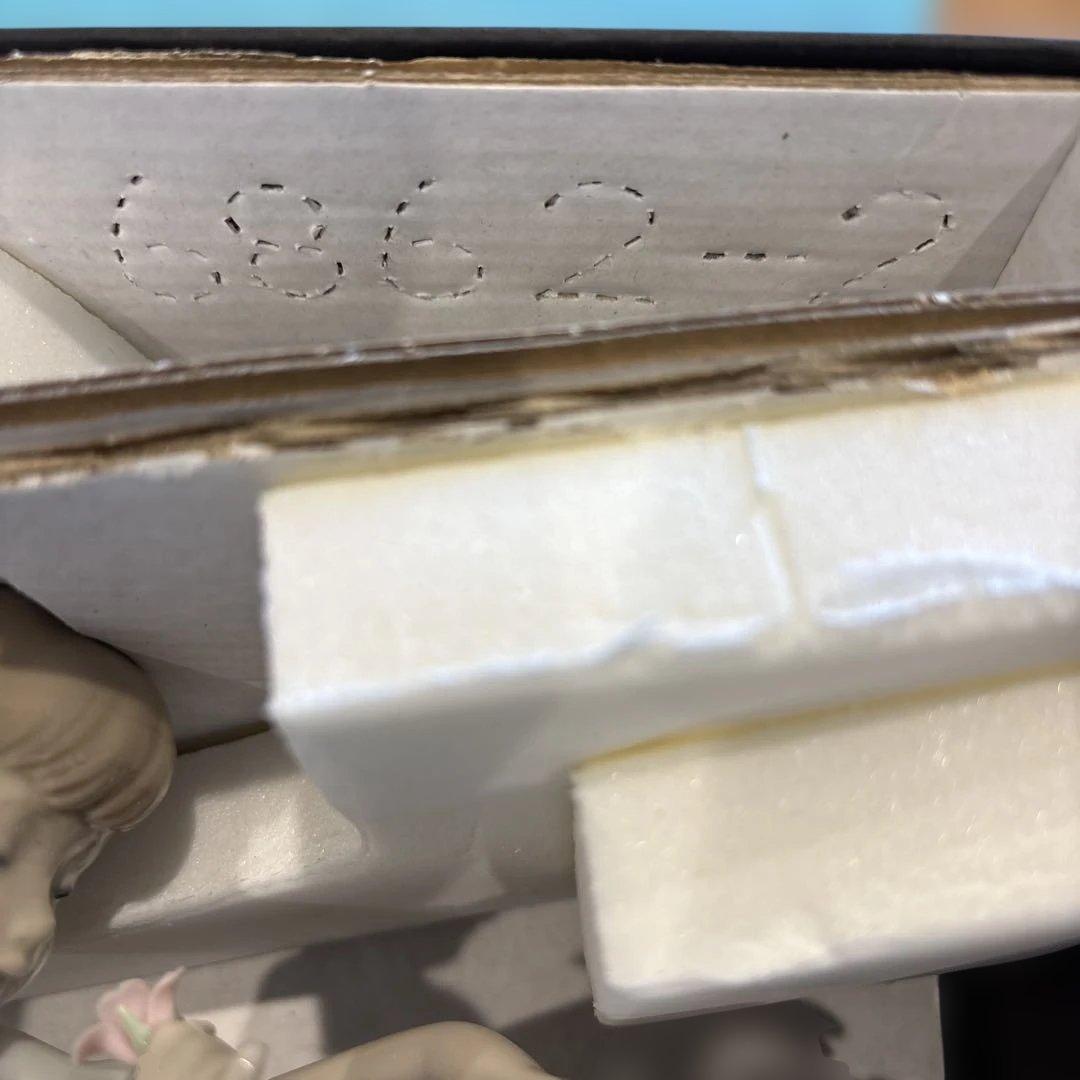 【箱・緩衝材あり・未使用】LLADRO リヤドロ おめかししようね