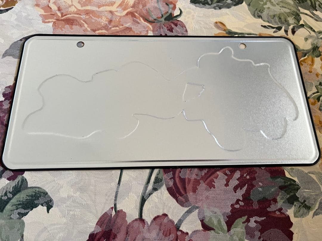 倖田來未　ナンバープレートセット