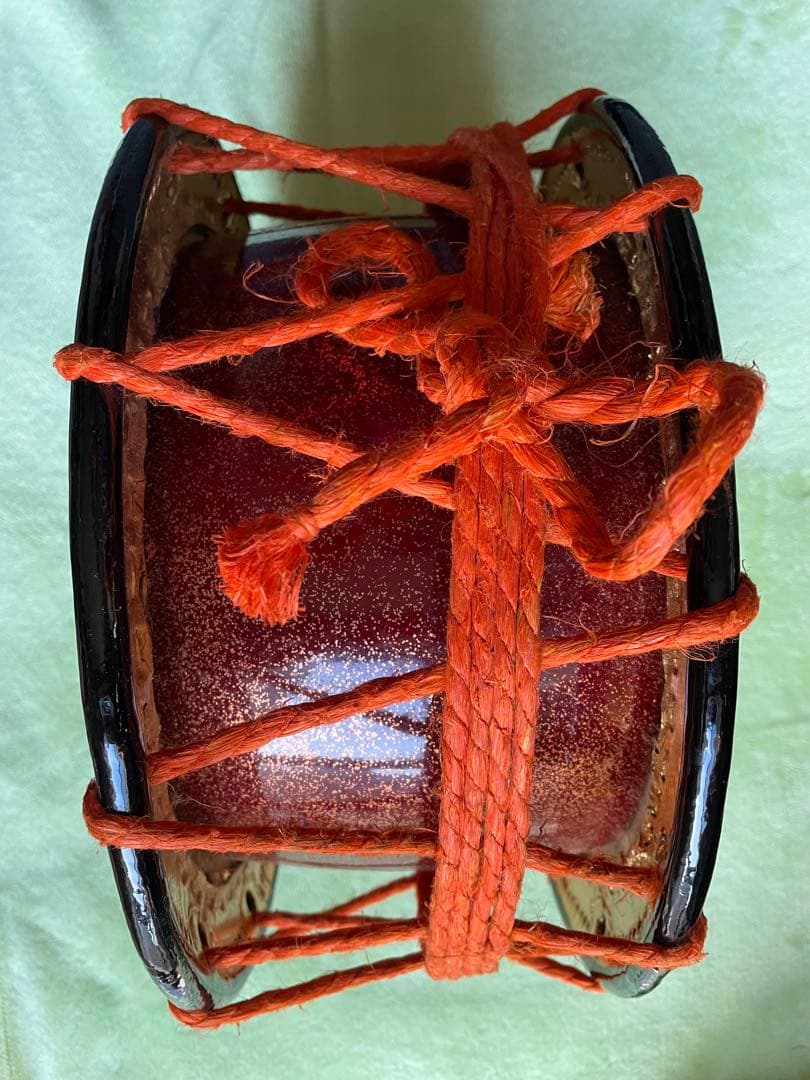 和太鼓締太鼓、太鼓台、バチ2セット(4本)、ケース5点セット