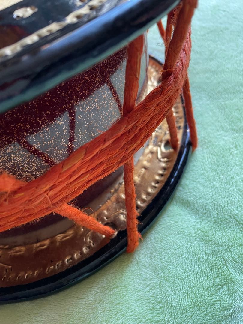 和太鼓締太鼓、太鼓台、バチ2セット(4本)、ケース5点セット