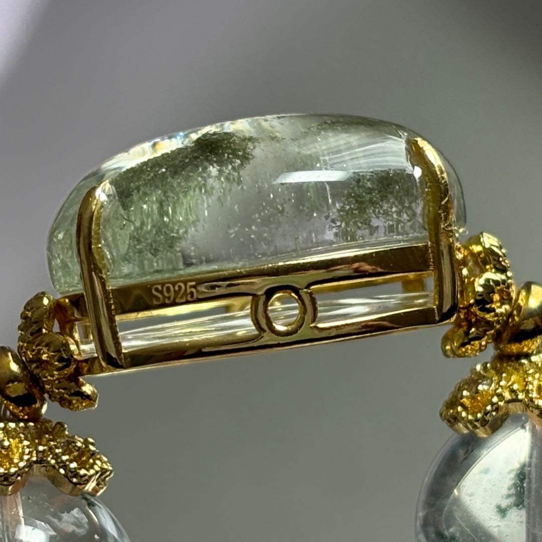 希少極上 ガネッシュヒマール産水晶 ブレスレット