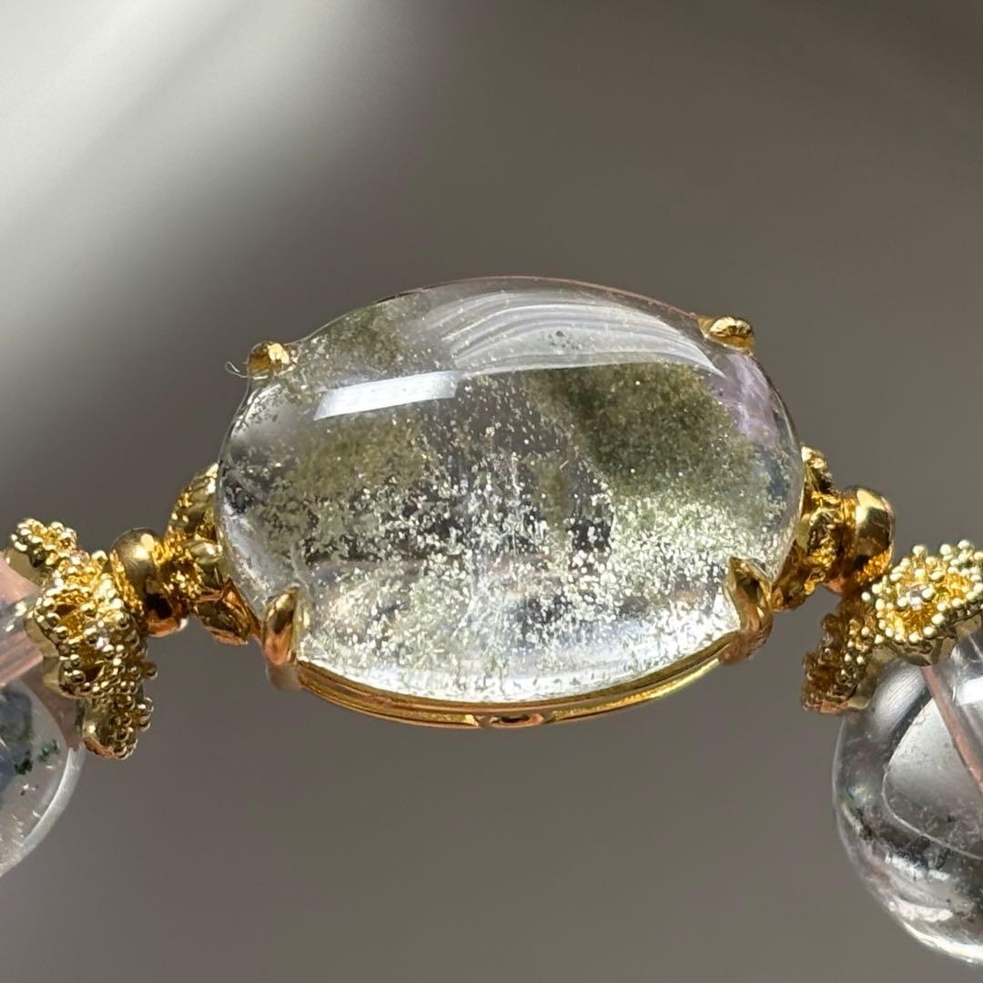 希少極上 ガネッシュヒマール産水晶 ブレスレット