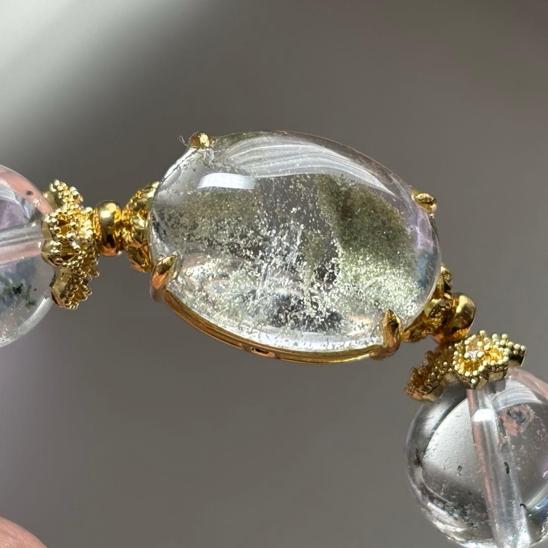 希少極上 ガネッシュヒマール産水晶 ブレスレット