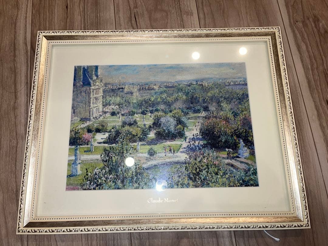 「印象、日の出」「テュイルリー公園」セット　 額縁付！　モネ