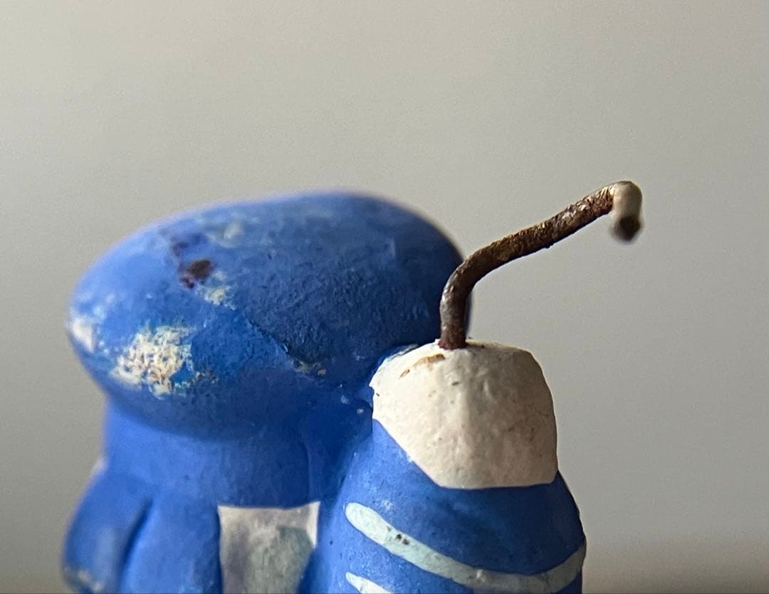 【戦中人形 水兵と看護婦 豆人形 約4㎝ 戦時資料】歴史資料郷土玩具海軍赤十字