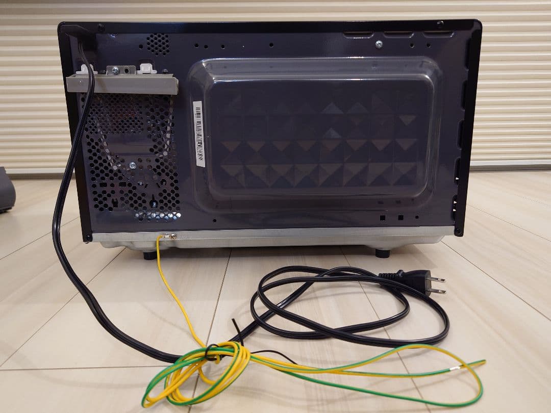 IRIS OHYAMA 電子レンジ EMO-F518-6 ブラック 18L