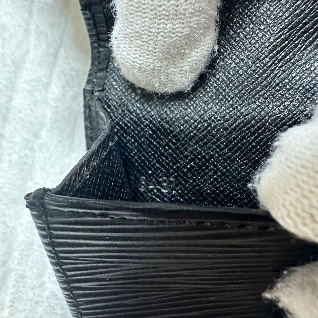 【極希少】ルイヴィトン エピ エテュイ シガレットケース ノワール ヴィンテージ