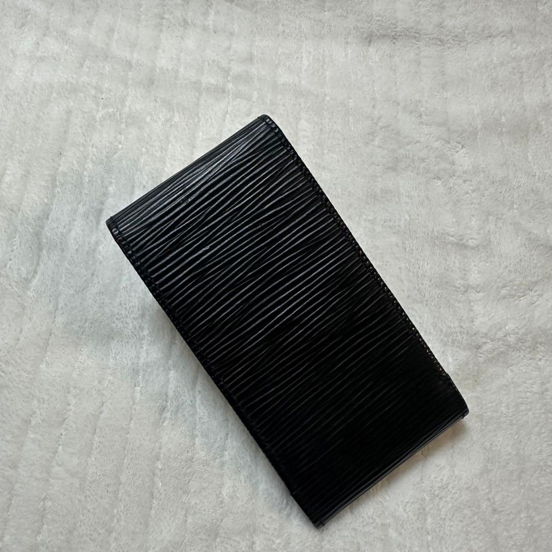 【極希少】ルイヴィトン エピ エテュイ シガレットケース ノワール ヴィンテージ