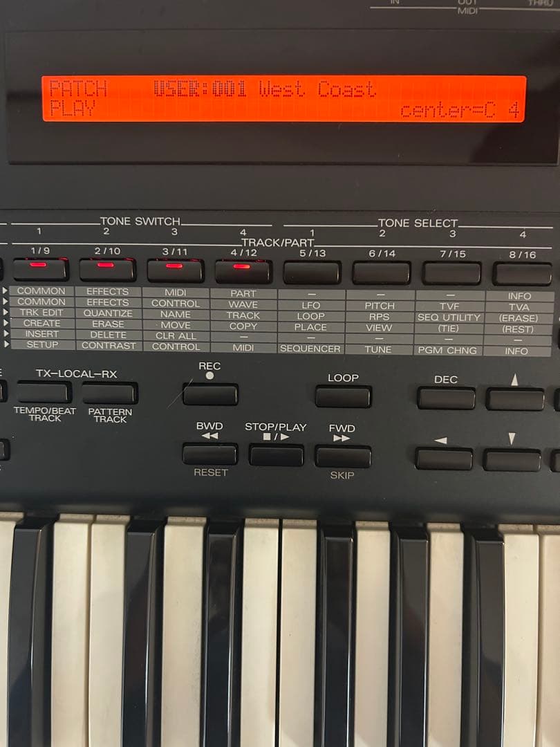 Roland XP-50 シンセサイザー【ジャンク品(内部基板画像あり)】