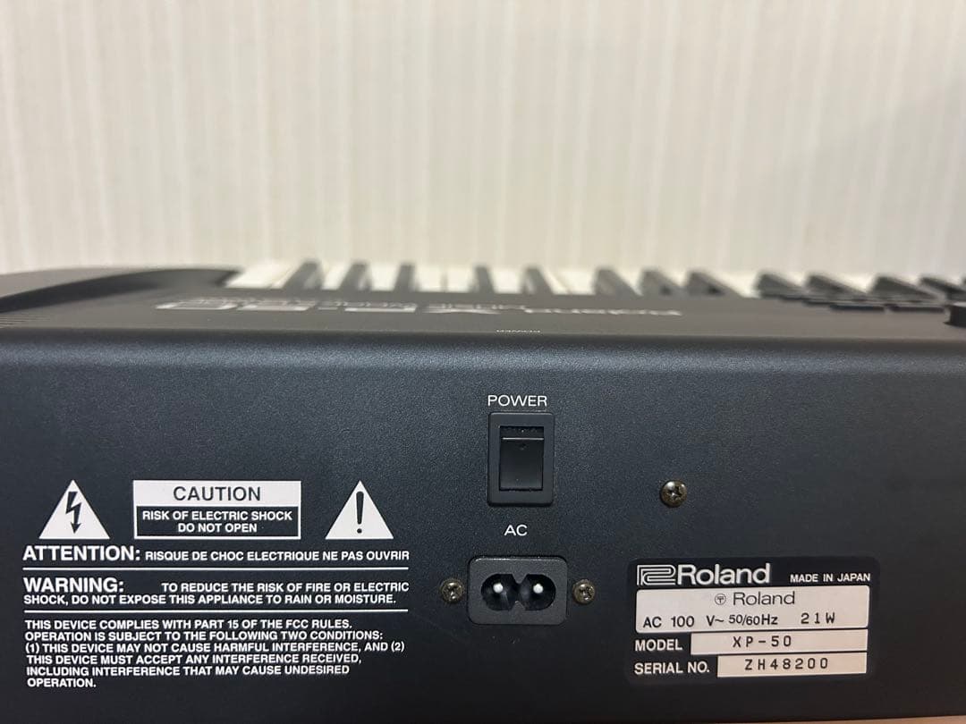 Roland XP-50 シンセサイザー【ジャンク品(内部基板画像あり)】