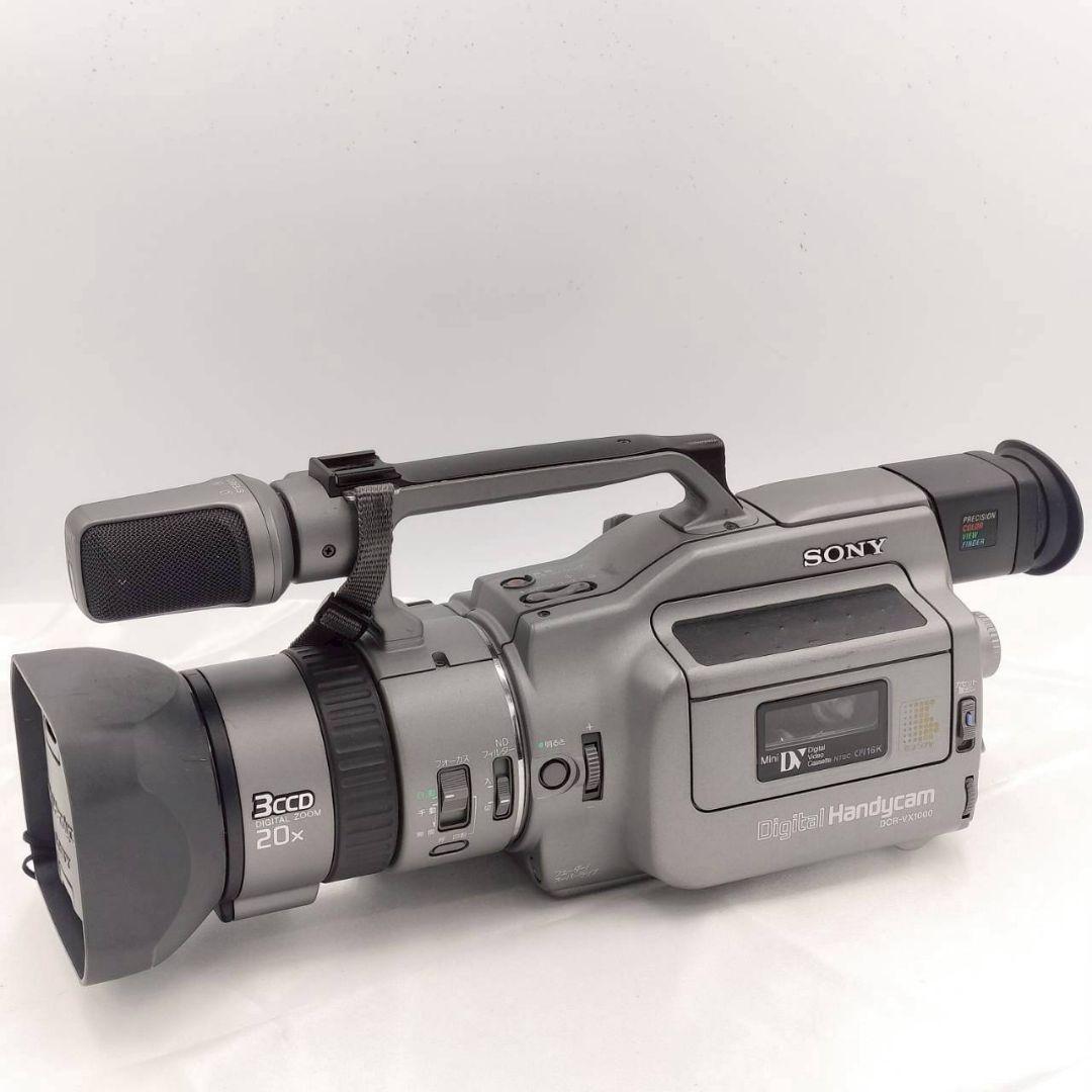 130 【動作品】 SONY DCR-VX1000 ビデオカメラ