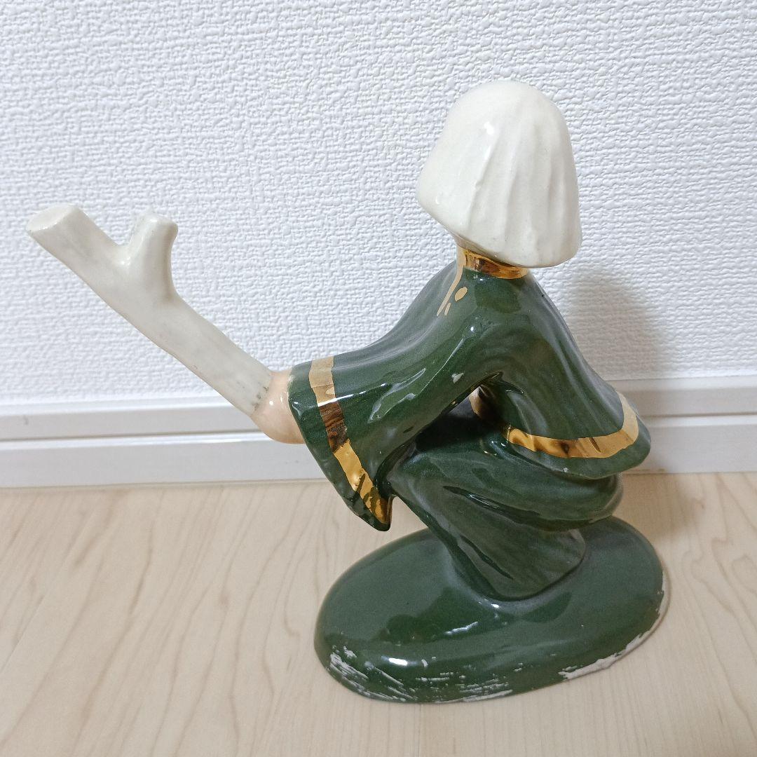 オリエンタル チャイナ ミッドセンチュリー フィフティーズ 置物 ペア