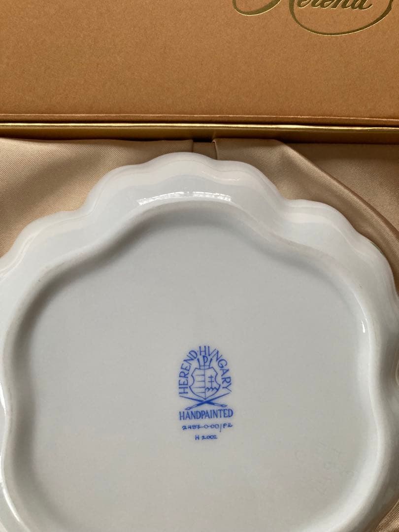 ヘレンド　クッキーディッシュ　　　　プティットローズ