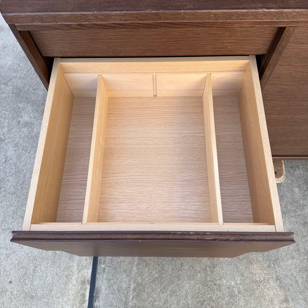 美品 カリモク ET4415 キッチンボード ウォールナット 購入価格38万