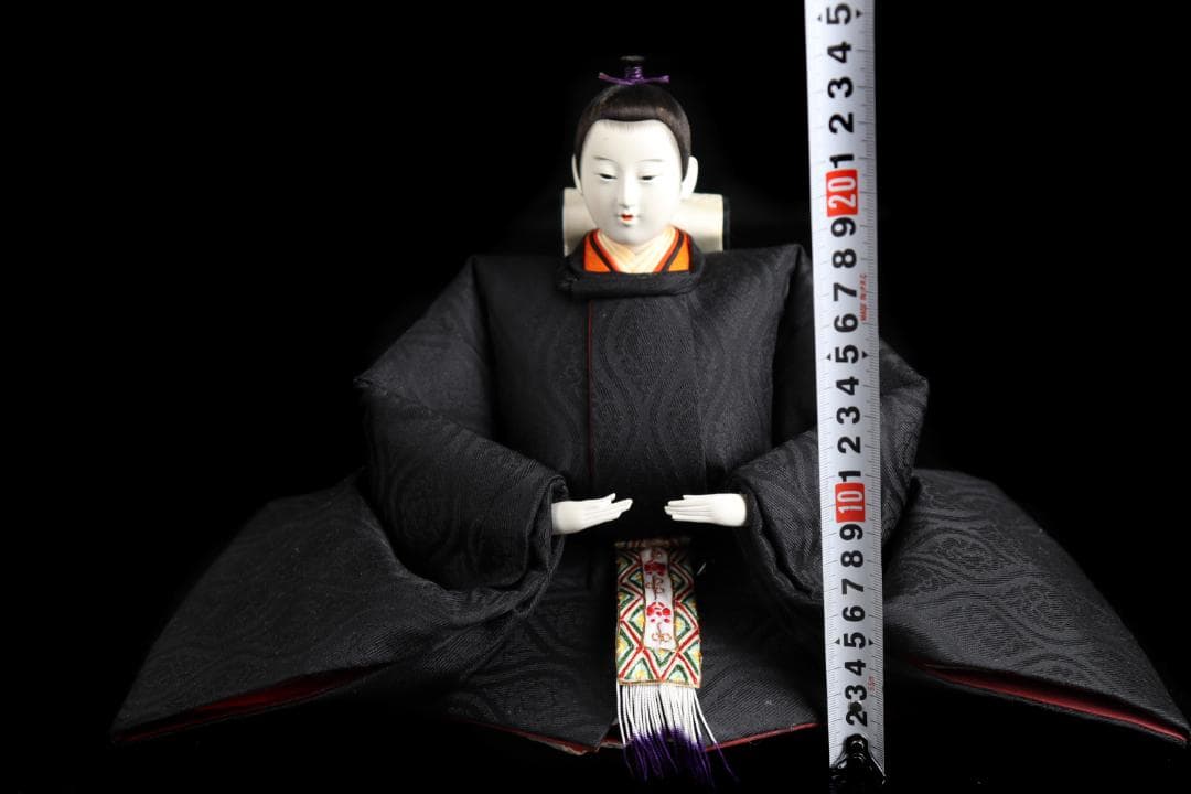 京人形 田中彌 雛人形 平安 田中弥 ひな 共箱