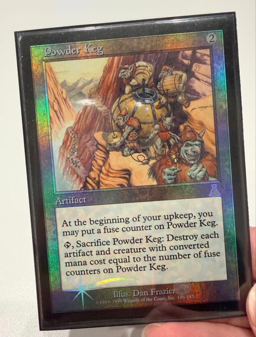 Powder Keg 火薬樽　foil mtg