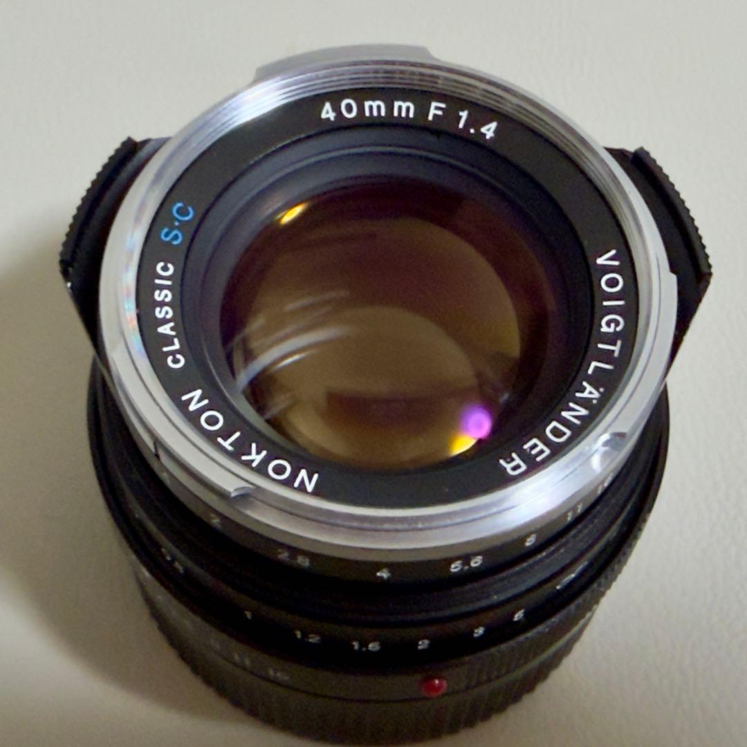 NOKTON classic 40mm F1.4 S.C.単層コート