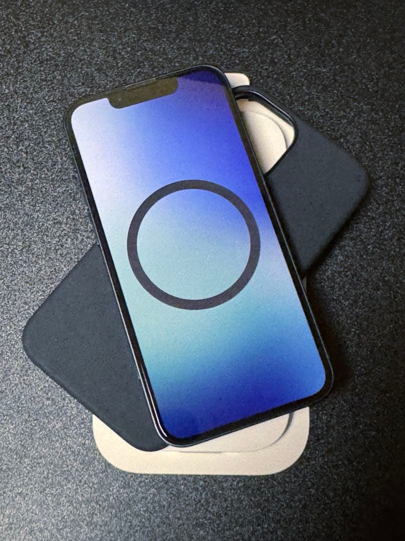 Apple iPhone13mini 純正シリコンケース ミッドナイト