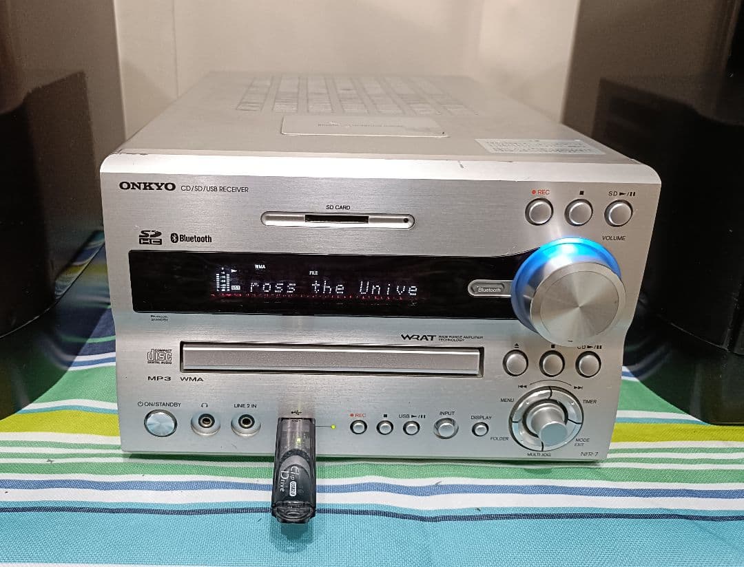 ONKYO NFR-7 CD/USB レシーバー Bluetooth搭載