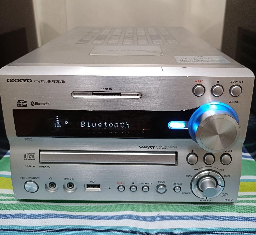 ONKYO NFR-7 CD/USB レシーバー Bluetooth搭載