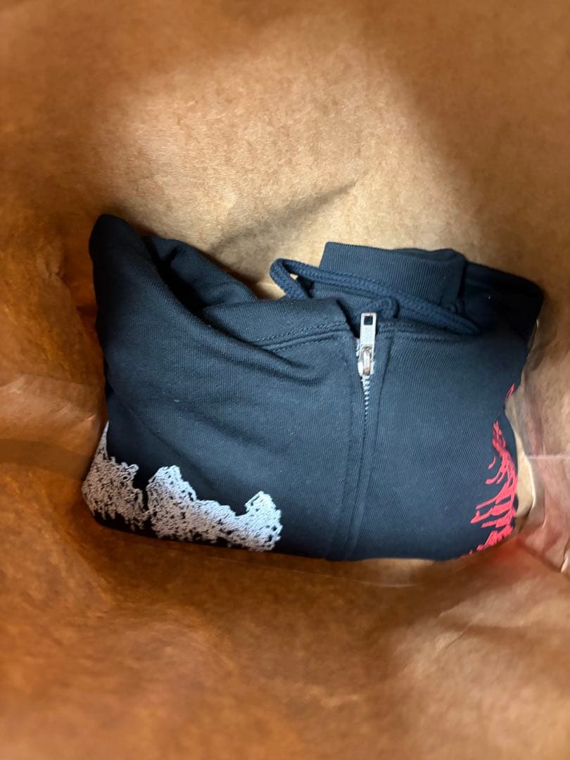 moreru 我戦争機械なり今すぐ逃げてください ジップパーカー