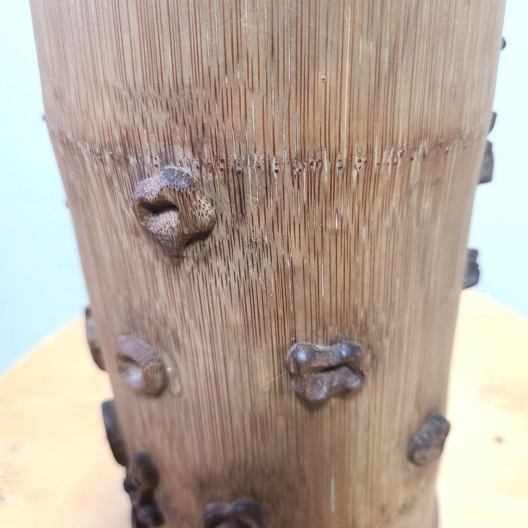 古美術　筆筒　筆立て　　文房具　木製　置物　希少　花入れ　花器　中国