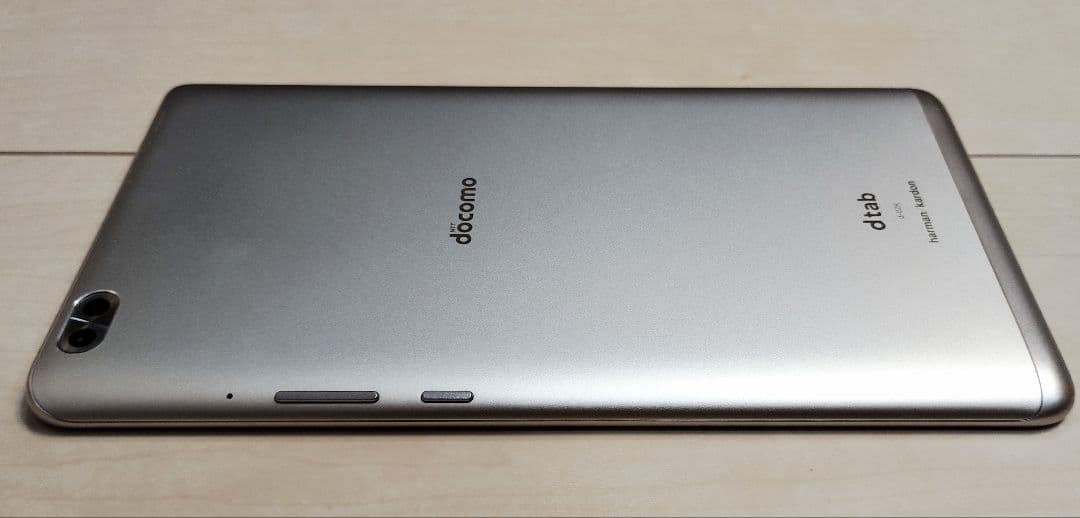 【値下げ中】dtab d-02K タブレット 箱・付属品、市販カバー・フィルム付