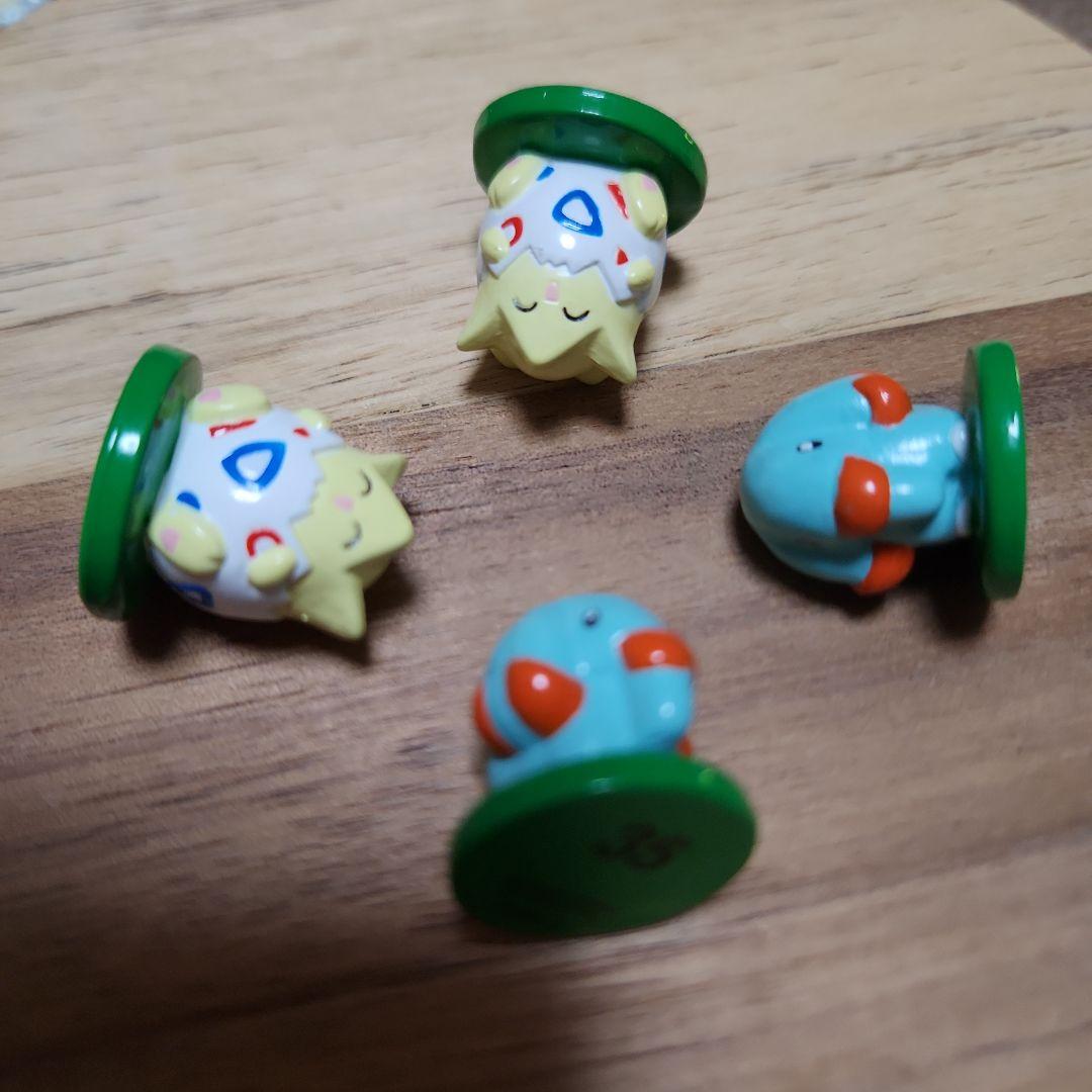 レトロポケモン　台座付き　ポケモンミニチュアフィギュア　ミニコットまとめ売り