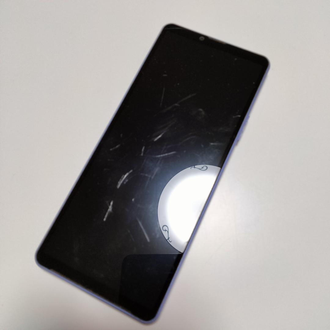 【XQ-CC44 128GB】スマートフォン／画面傷あり／外箱・美品／128GB