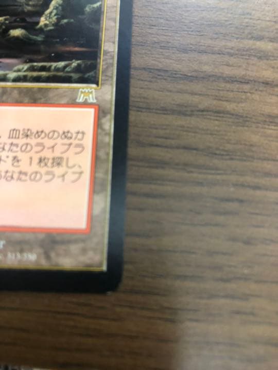 血染めのぬかるみ