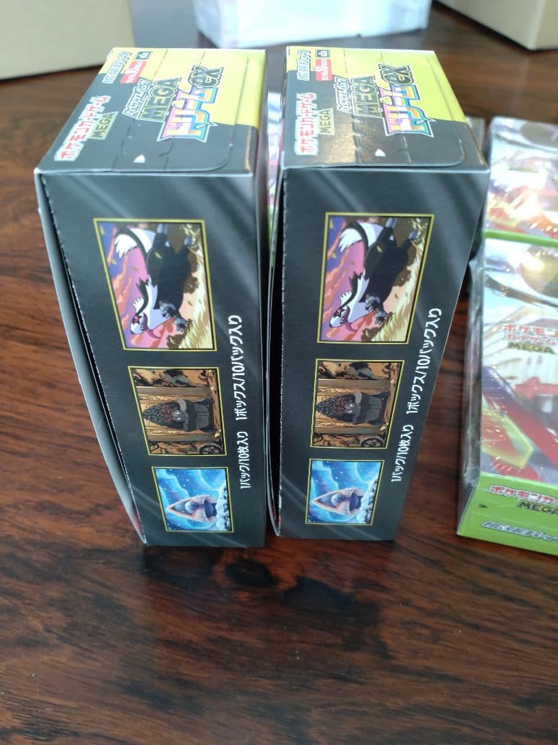 ポケセン産納品書付きムニキスゼロBOX　メガドリームexBOXまとめ売り