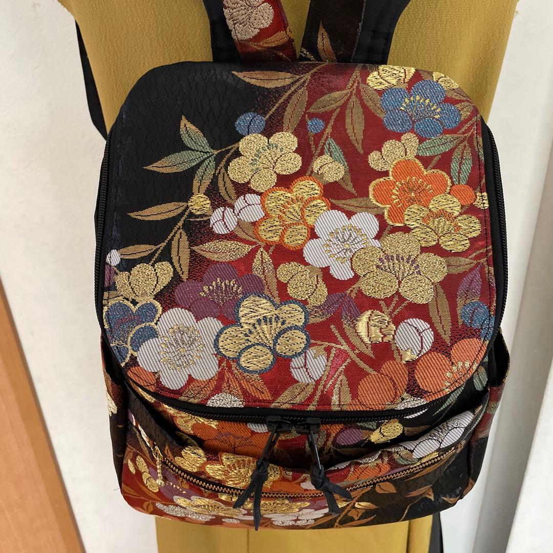 帯リメイクリュック12-33