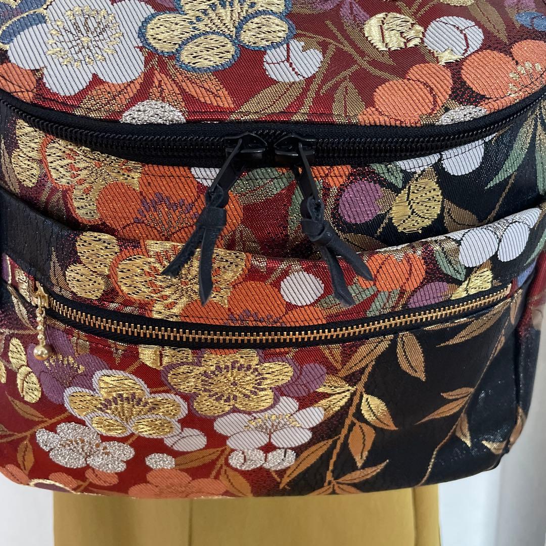 帯リメイクリュック12-33