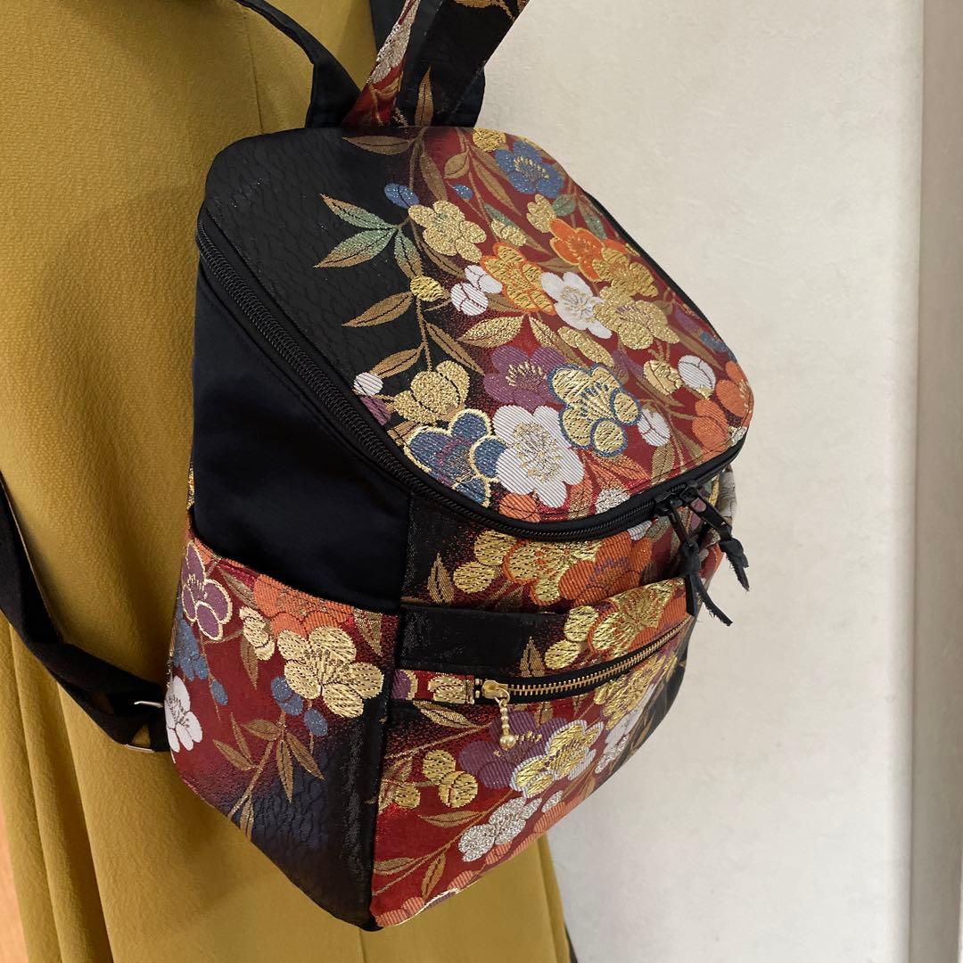 帯リメイクリュック12-33