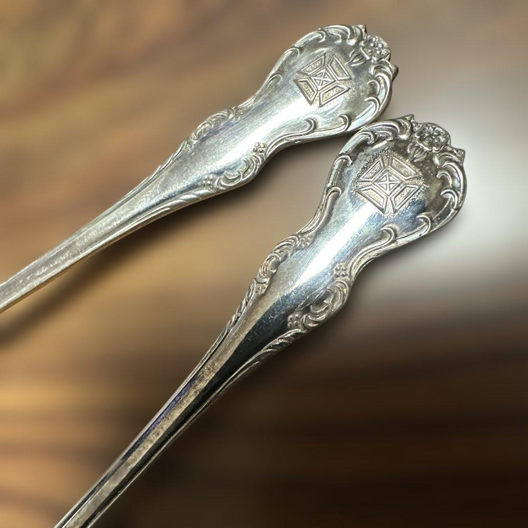 銀製 スプーン カトラリー ２本セット 日本製