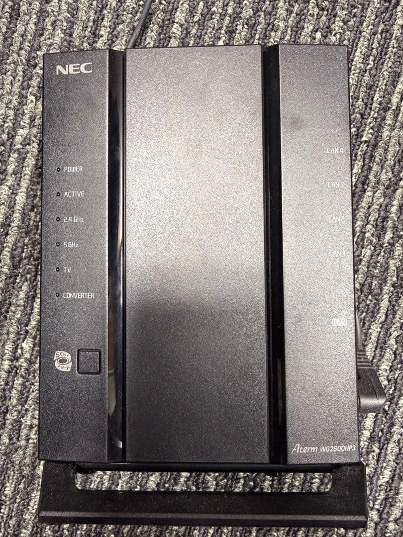 NEC WG2600HP4 無線LANルーター