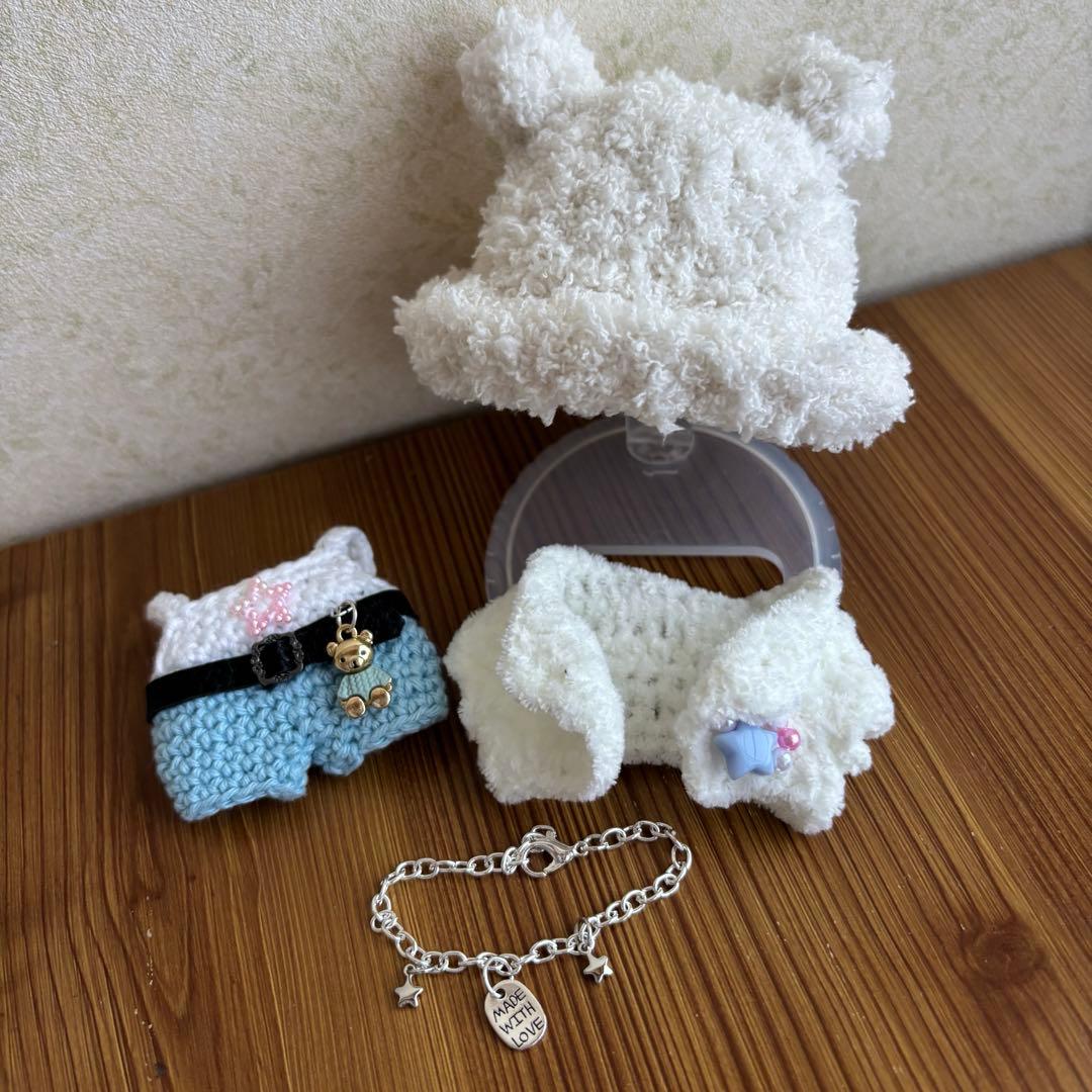 ひな　skzoo 10cmぬいぐるみ用　ユニット・ペンミ衣装　4点