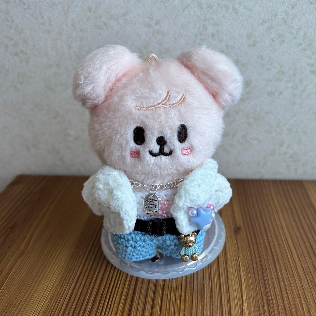 ひな　skzoo 10cmぬいぐるみ用　ユニット・ペンミ衣装　4点