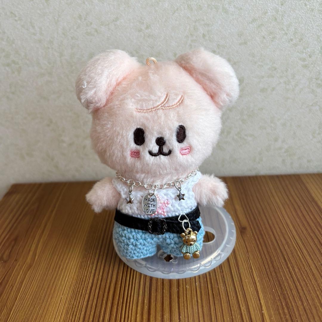 ひな　skzoo 10cmぬいぐるみ用　ユニット・ペンミ衣装　4点