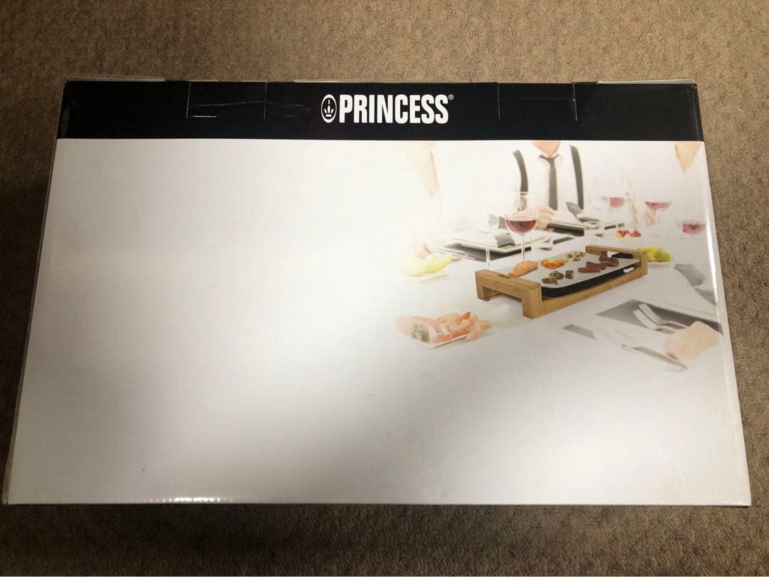 新品未使用　PRINCESS テーブルグリルミニピュア　箱、取扱い説明書付き