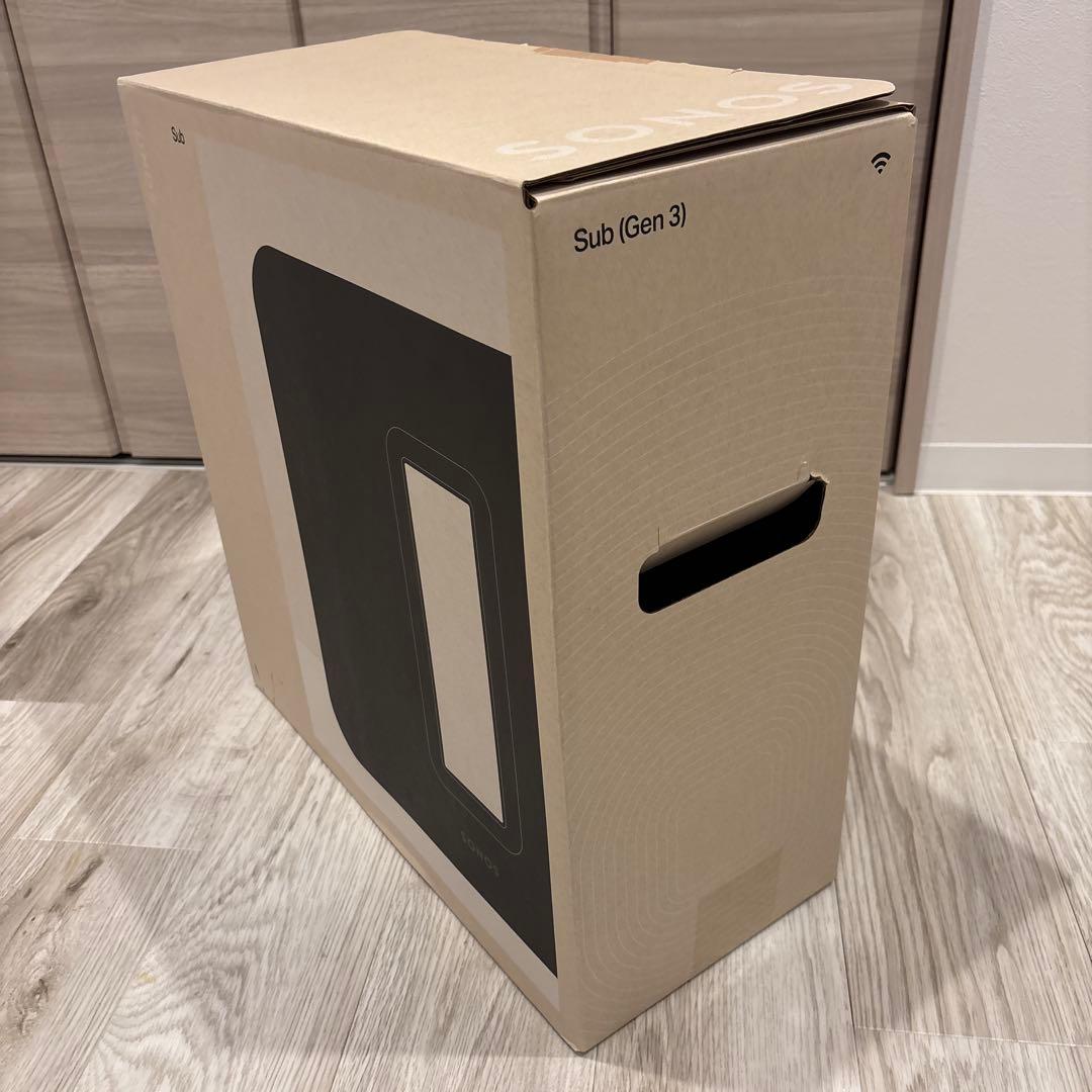 【美品•早い者勝ち！】SONOS Sub (Gen3)サブウーファー