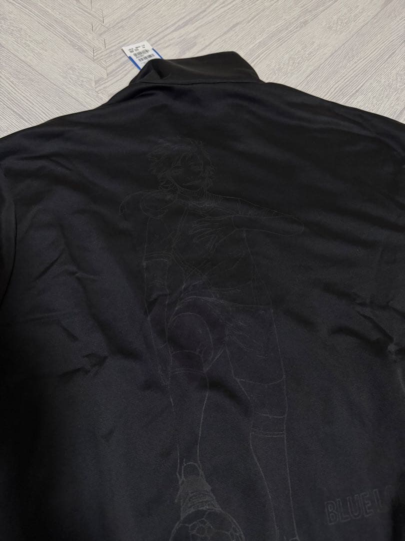 アディダス×ブルーロック　トラックトップ 希少な黒×黒　ミヒャエルカイザー　XL