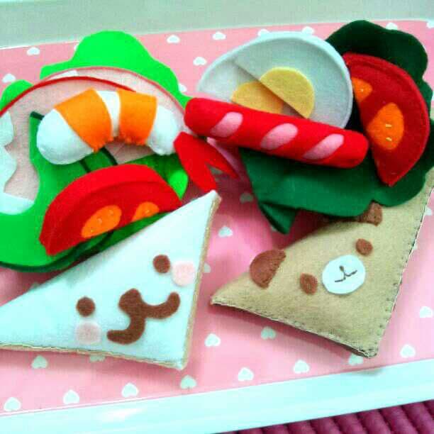 フェルト   ままごと  パン等オーダーメイド専用ページ♥