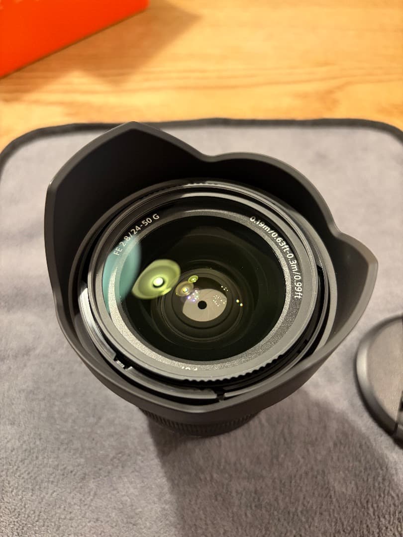 【未使用に近い】SONY FE 24-50mm F2.8 G SEL2450G