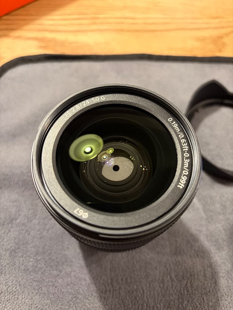 【未使用に近い】SONY FE 24-50mm F2.8 G SEL2450G