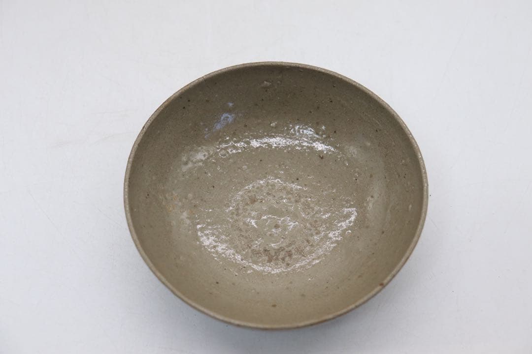 朝鮮唐津　平茶碗　木箱付　送料込み250214